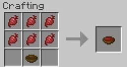 Beetroot Soup can be produced using a wooden bowl, and using 6 beets - Minecraft: Food - recipes, list, crafting - Recipes - Minecraft Guide