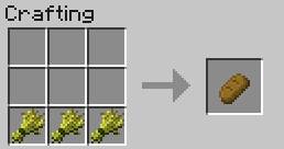 Bread is easy to craft and it has moderate health-replenishing parameters - Minecraft: Food - recipes, list, crafting - Recipes - Minecraft Guide