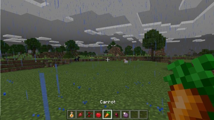 Carrots restore 2 hunger points - Minecraft: Food - recipes, list, crafting - Recipes - Minecraft Guide