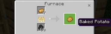 Its just a potato baked in the oven - Minecraft: Food - recipes, list, crafting - Recipes - Minecraft Guide