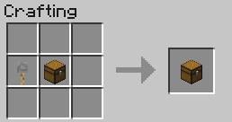 The Trapped Chest sends out redstone signal, once it is opened - Minecraft: Redstone, transportation - recipes, list, crafting - Recipes - Minecraft Guide