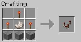 This device allows you to compare individual redstone signals - Minecraft: Redstone, transportation - recipes, list, crafting - Recipes - Minecraft Guide