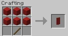 1 - Minecraft: Decorative elements - recipes, list, crafting - Recipes - Minecraft Guide