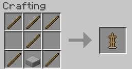 2 - Minecraft: Decorative elements - recipes, list, crafting - Recipes - Minecraft Guide