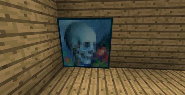 Passage behind the painting - Minecraft: Passage behind the painting - Hints for the house - Minecraft Guide
