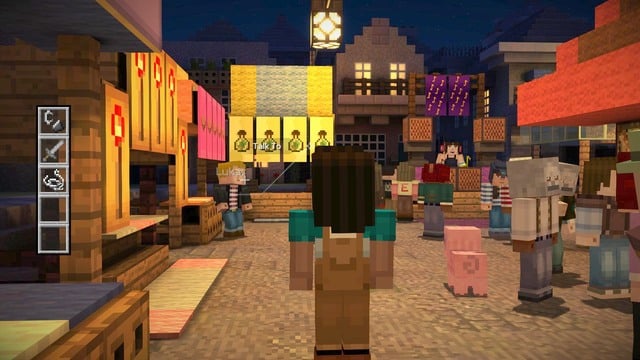 After talking to Petra, go search for Ivor - Chapter 3 - Walkthrough - Minecraft: Story Mode: A Telltale Games Series - Game Guide and Walkthrough