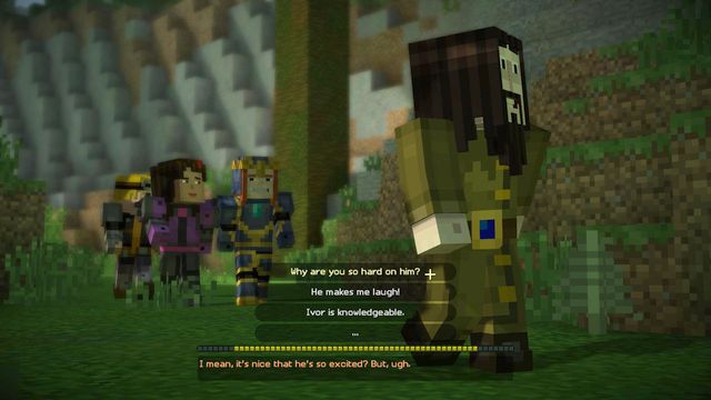 Why are you so hard on him - Chapter 3 - Walkthrough - Minecraft: Story Mode: A Telltale Games Series - Game Guide and Walkthrough