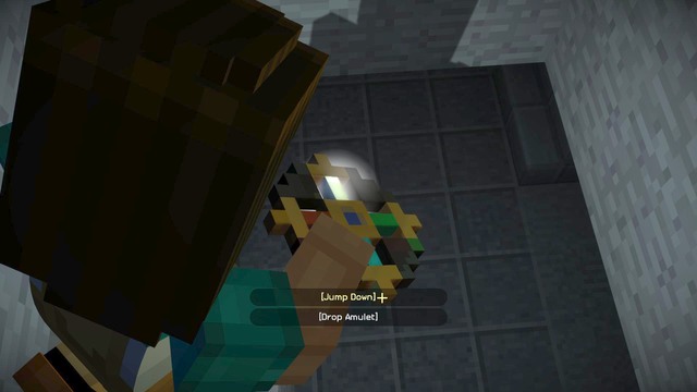 After the conversation with your allies, start digging a hole - Chapter 1 - Walkthrough - Minecraft: Story Mode: A Telltale Games Series - Game Guide and Walkthrough