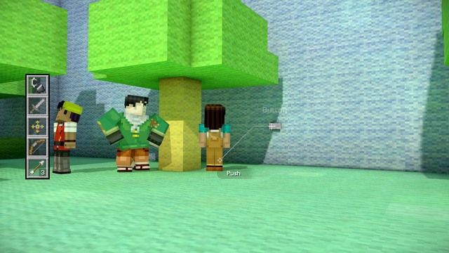 After this short conversation, you will have to find the exit - Chapter 3 - Walkthrough - Minecraft: Story Mode: A Telltale Games Series - Game Guide and Walkthrough