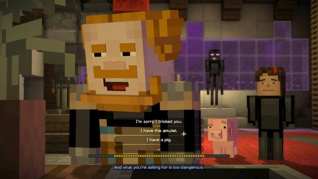 Gabriel is your friend - Chapter 4 - Walkthrough - Minecraft: Story Mode: A Telltale Games Series - Game Guide and Walkthrough