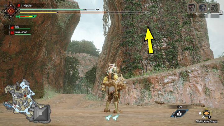 In the Flooded Forest, you will find 1 sub-camp - Monster Hunter Rise: Sub-camp - Flooded Forest, collectibles, map - The Sunken Forest - Monster Hunter Rise Guide