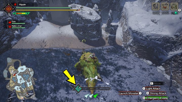 Once the monster has been brought into a suitable state, in which you can mount it, you will be able to jump on its back, gaining full control over it - Monster Hunter rise: Wyvern - how to ride? - Fighting and hunting - Monster Hunter Rise game guide