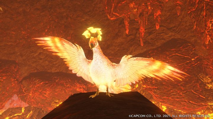 The Hellbill can be found at any time in the lava caves - Monster Hunter Rise: Hellbill - How to find? - Fighting & Hunting - Monster Hunter Rise Guide