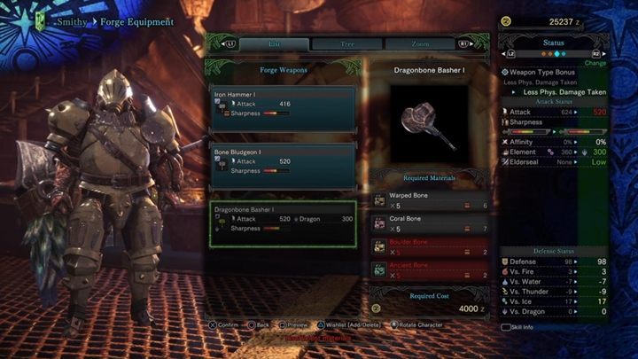 At the beginning of the game, you will find 14 different weapons in your equipment - Which is the best weapon in Monster Hunter World? - FAQ - Monster Hunter World Game Guide