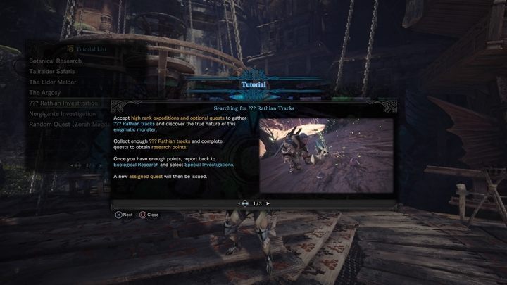 1 - ??? Monster Trails in Monster Hunter World (??? Rathiana) - End Game - Monster Hunter World Game Guide