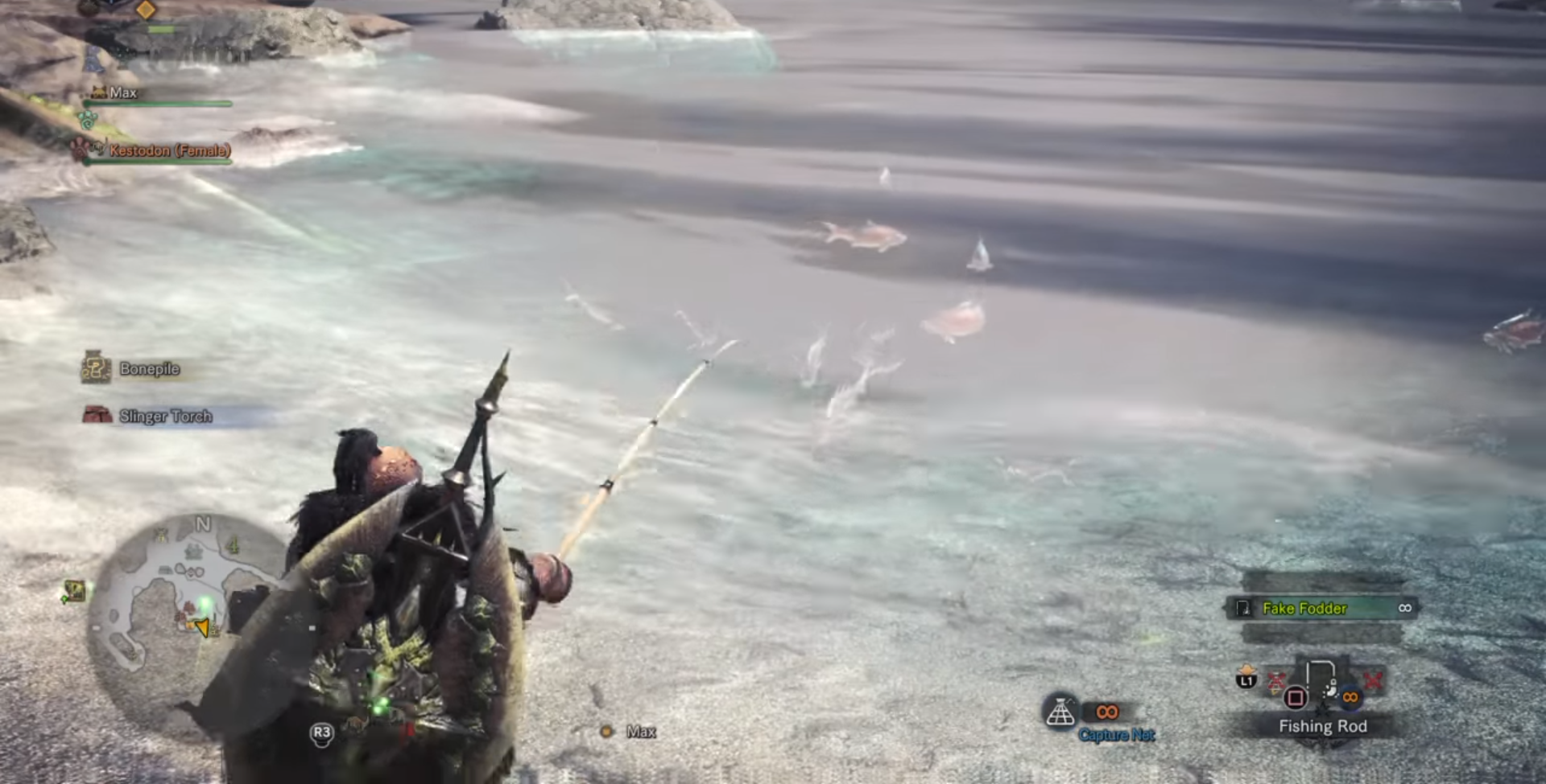 Monster Hunter World contains multiple extra activities and one of them is fishing - What profits do you get from fishing in Monster Hunter World? - FAQ - Monster Hunter World Game Guide
