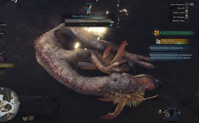 Weaken a monster, immobilize it with a Shock Trap and use Tranq Bombs to capture it. - How to capture monsters in Monster Hunter World - FAQ - Monster Hunter World Game Guide