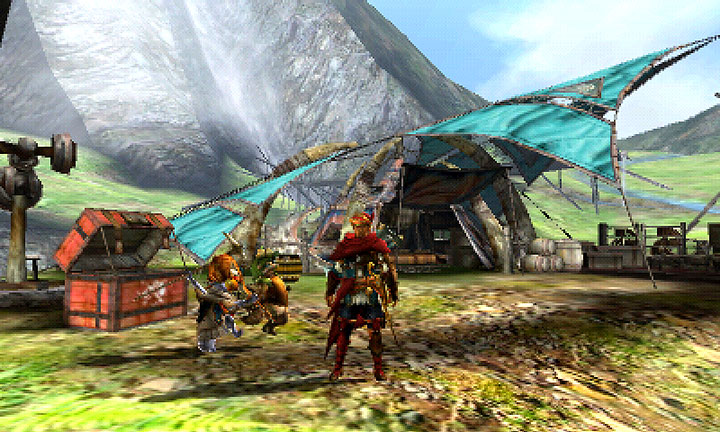 Properly geared, equipped and fed, you can finally set off on the hunt - Preparations, setting off, tracking the monster - Hunting - Monster Hunter Generations Game Guide