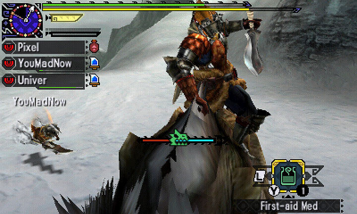 Monsters can be mounted - Combat - Hunting - Monster Hunter Generations Game Guide
