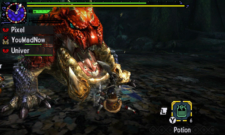 Monsters tire as the battle continues - Combat - Hunting - Monster Hunter Generations Game Guide