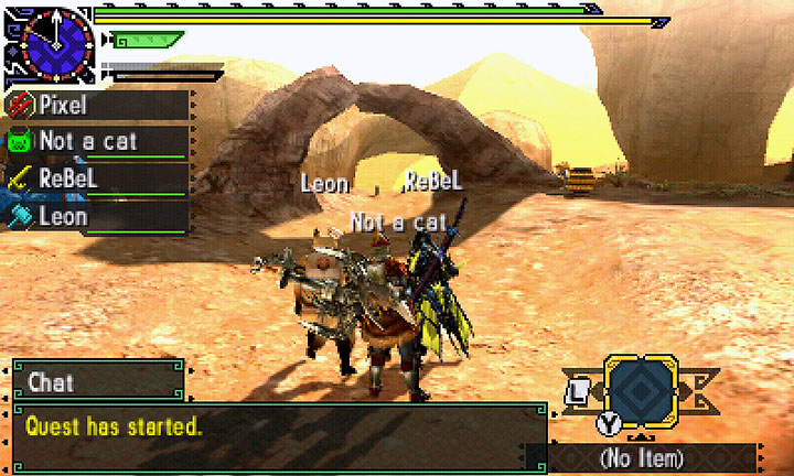 To join a multiplayer game you must head to the Hub (located in the middle of the village map, on the bottom screen) - Multiplayer - Various hints - Monster Hunter Generations Game Guide