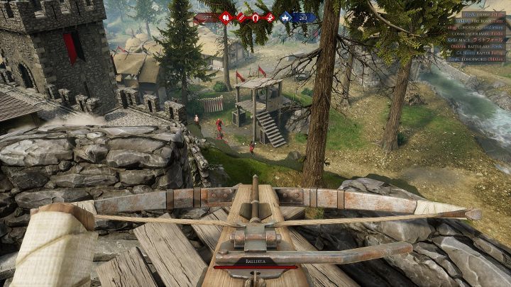 Ballista allows you to defeat individual opponents. - How to use siege machines in Mordhau? - Combat - Mordhau Guide and Tips