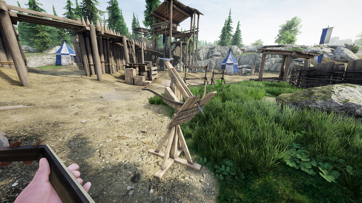 Mounted Crossbow can cause significant damage from a distance. - How to use Toolbox in Mordhau? - FAQ - Mordhau Guide and Tips