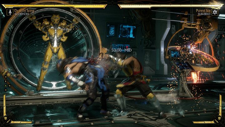 V < - Scorpion Guide - Mortal Kombat 11 Combos - Characters - Mortal Kombat 11 Guide and Tips