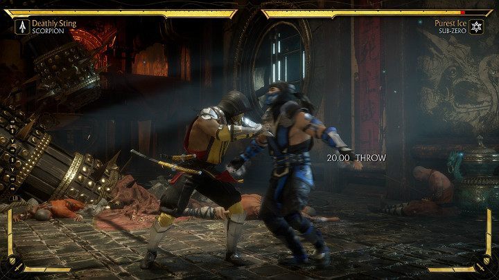 In Mortal Kombat 11, you can perform a throw in two ways: with a separate button responsible for the throw or by simultaneously pressing a combination of two buttons, for example, 1+3 - Throws in Mortal Kombat 11 - Combat guide - Mortal Kombat 11 Guide and Tips