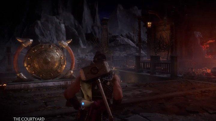 Use Shao Kahns hammer to hit the Gong in the Courtyard and in the Warriors Shrine and you will gain additional 25 - How to quickly gain resources in Mortal Kombat 11? - Basics - Mortal Kombat 11 Guide and Tips