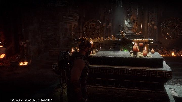 Queen Sitholins Blade is another artifact that can be obtained in Goros Lair - Krypt - riddles, puzzles and secrets - Game modes - Mortal Kombat 11 Guide and Tips