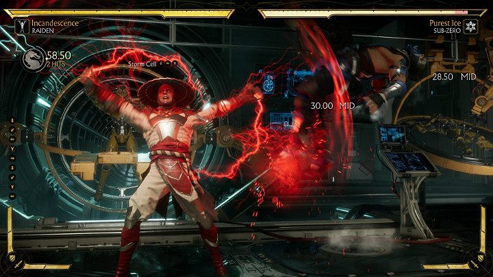 Storm Cell is the main special move of Raiden, which will allow you to create complex combos - Raiden - Mortal Kombat 11 Combos - Characters - Mortal Kombat 11 Guide and Tips