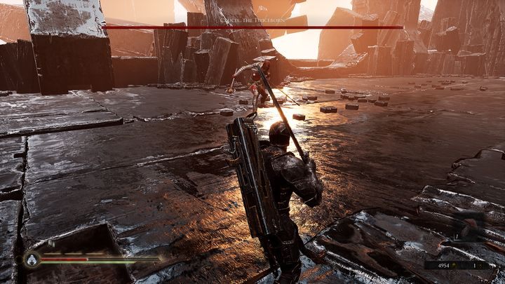 His 3-hit combo changes slightly - Mortal Shell: Crucix, the Twiceborn boss, how to beat, walkthrough - Bosses - Mortal Shell Guide, Walkthrough