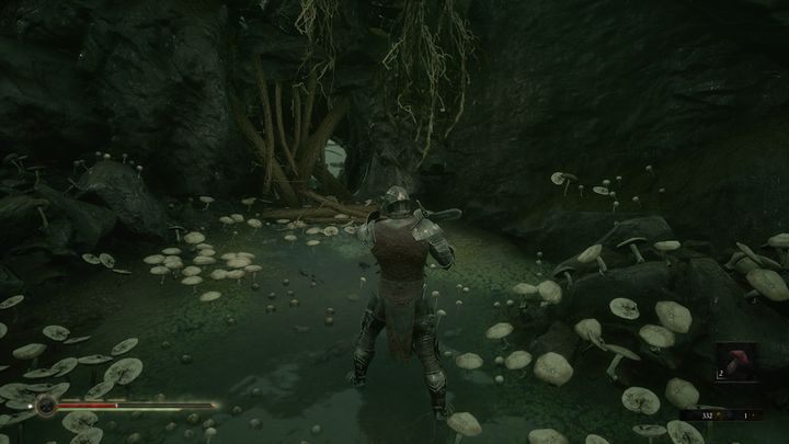 Destroy the logs so you can go to the other side - Mortal Shell: Fallgrim walkthrough - Walkthrough - Mortal Shell Guide, Walkthrough