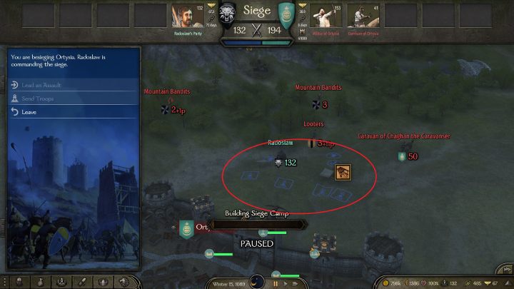 Siege engines should be built before the attack begins. - Mount and Blade 2 Bannerlord: How to attack castles and cities with the sieges? - Combat - Mount and Blade 2 Bannerlord Guide