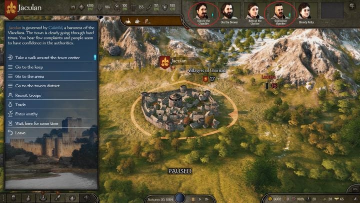 Characters marked with a blue exclamation mark will give you a mission. - Mount and Blade 2 Bannerlord: Beginners Guide - Basics - Mount and Blade 2 Bannerlord Guide