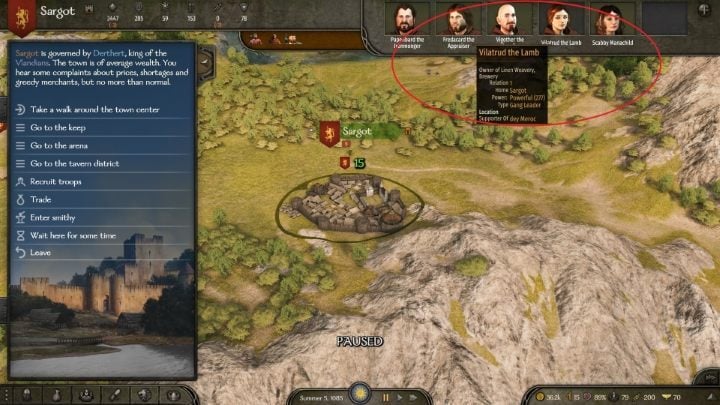Mount and Blade 2 Bannerlord: How to buy workshop? | gamepressure.com