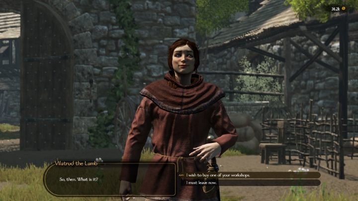 You can learn the workshops price by talking to its owner. - Mount and Blade 2 Bannerlord: How to buy workshop? - FAQ - Mount and Blade 2 Bannerlord Guide