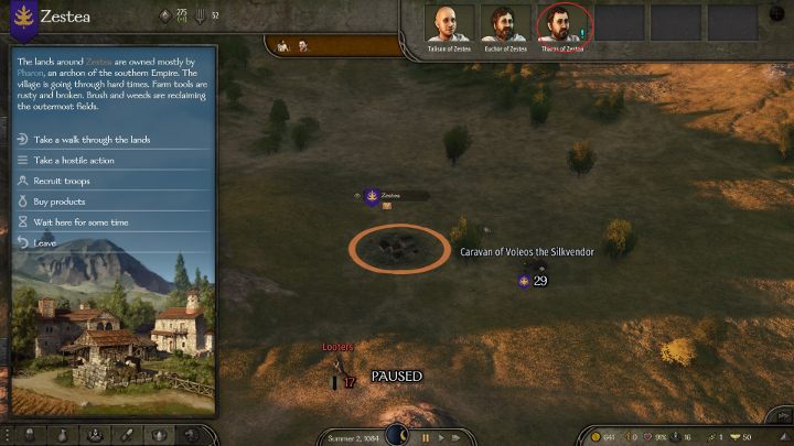 A blue exclamation mark means that someone in a given location has a quest for you. - Mount and Blade 2 Bannerlord: How to earn money? - FAQ - Mount and Blade 2 Bannerlord Guide