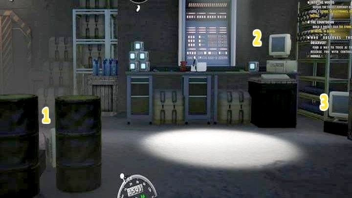 Go through the location and enter the small room - Mr Prepper: Minutemans tasks - list, walkthrough - Transition description - Mr Prepper Guide