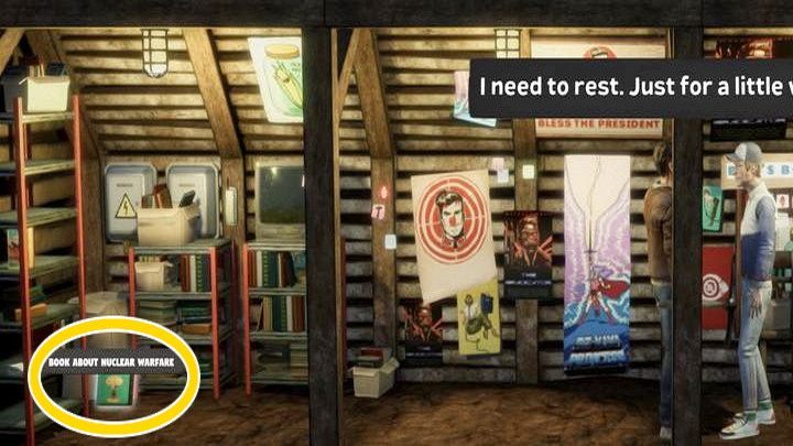 The Minuteman will ask you to obtain the Nuclear Warfare book - Mr Prepper: Nuclear Warfare book - where is it? - FAQ - Mr Prepper Guide