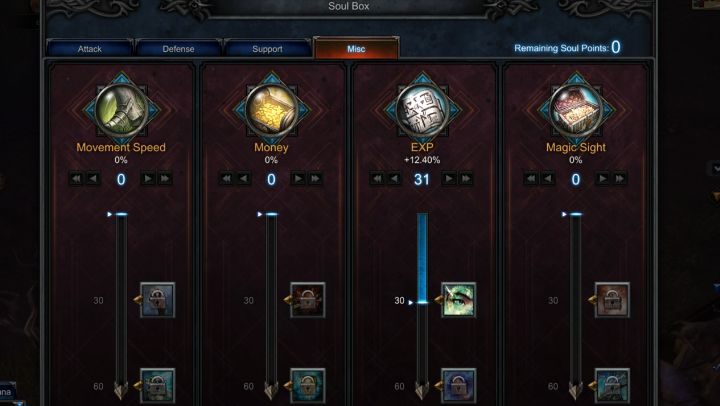 You should spend Soul Points to get additional bonus to experience. - Fast leveling guide - MU Legend tips - Tips and hints - MU Legend Game Guide