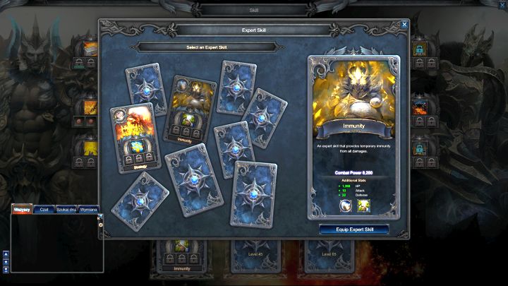 Expert skills must be unlocked first. - Skills in MU Legend - Gameplay mechanics - MU Legend Game Guide