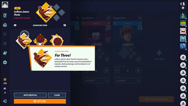 LeBron James has access to 3 signature perks - MultiVersus: LeBron James - how to play? - Bruiser - MultiVersus Guide