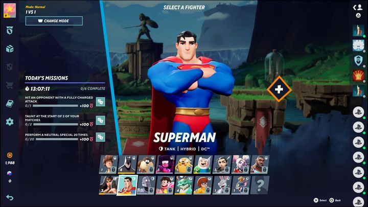 Superman has quite a lot of unique things that will allow you to better understand a Tank type character - MultiVersus: Starting character - Basics - MultiVersus Guide