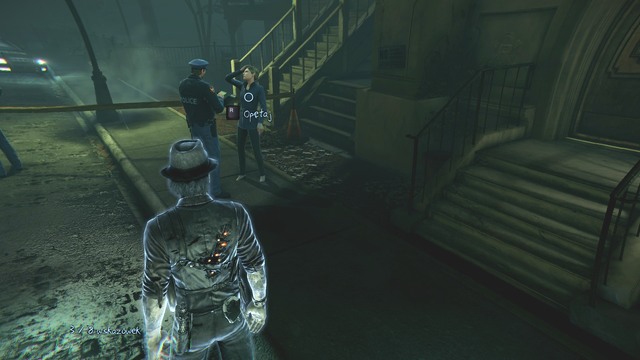 The crime scene has already been secured. - Chapter 1 - New Abilities - Main investigations - Murdered: Soul Suspect - Game Guide and Walkthrough