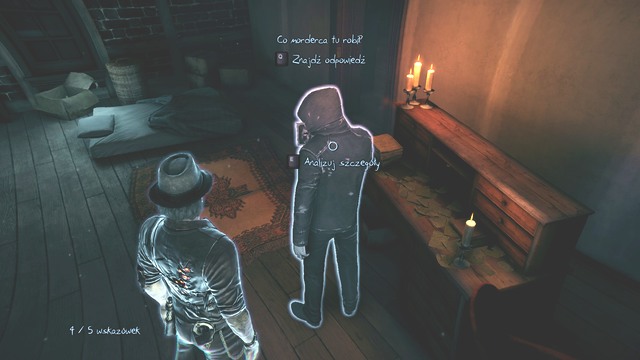 This is only a projection of the killers body. - Chapter 7 - Murders at the Church - Main investigations - Murdered: Soul Suspect - Game Guide and Walkthrough