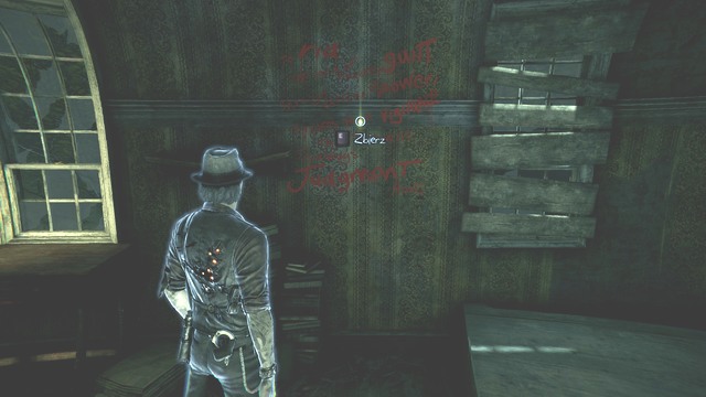 You have collected all of the notes about the killer. - Chapter 8 - Small cases - Side cases - Murdered: Soul Suspect - Game Guide and Walkthrough