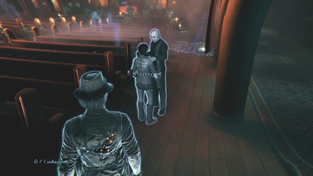 The priest have hidden the girl in the attic. - Chapter 2 - Finding the Witness - Main investigations - Murdered: Soul Suspect - Game Guide and Walkthrough