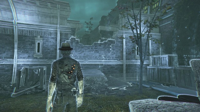 There is a secret corridor behind this wall. - Chapter 2 - Small cases - Side cases - Murdered: Soul Suspect - Game Guide and Walkthrough